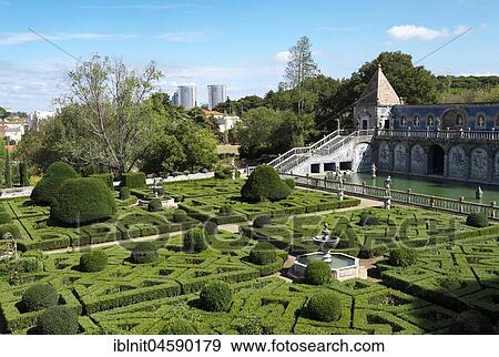 Garden, Palace of the Marquis de Fronteira, Palácio dos Marqueses de Fronteira, district of São Domingos de Benfica, Lisbon, Portugal, Europe View Large Photo Image Stock Photo - Garden, Palace of the Marquis de Fronteira, Palácio dos Marqueses de Fronteira, district of São Domingos de Benfica, Lisbon, Portugal, Europe. Fotosearch
