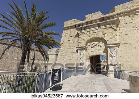 Gate of Provence, Malta at War Museum, Vitgateiosa, The Three Cities, Malta, Europe View Large Photo Image Stock Photo - Gate of Provence, Malta at War Museum, Vitgateiosa, The Three Cities, Malta, Europe. Fotosearch