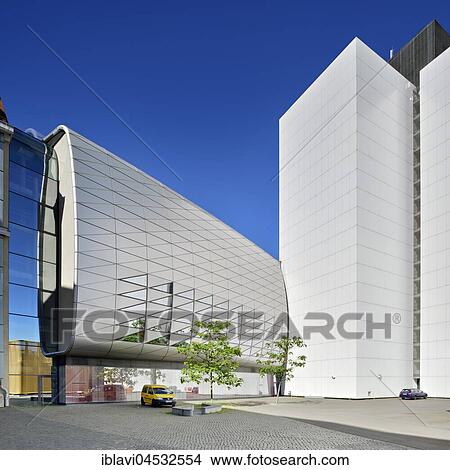 German National Library with German Library and Magazine Tower, Leipzig, Saxony, Germany, Europe View Large Photo Image Picture - German National Library with German Library and Magazine Tower, Leipzig, Saxony, Germany, Europe. Fotosearch
