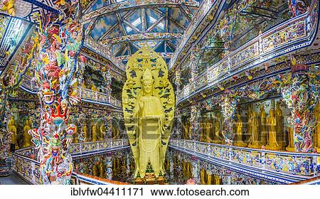 Giant golden standing Buddha, Linh Phuoc Pagoda, Đà Lạt, Lâm Đồng Province, Vietnam, Asia View Large Photo Image Stock Image - Giant golden standing Buddha, Linh Phuoc Pagoda, Đà Lạt, Lâm Đồng Province, Vietnam, Asia. Fotosearch