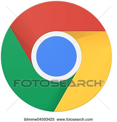 Stock Photography - Google Chrome Logo, Web Browser from Google. Fotosearch