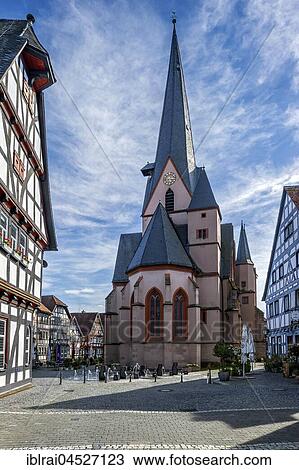Gothic church Liebfrauenkirche, Schotten, Hesse, Germany, Europe View Large Photo Image Stock Image - Gothic church Liebfrauenkirche, Schotten, Hesse, Germany, Europe. Fotosearch