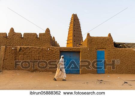Great Mosque of Agadez, Agadez, Niger, Africa View Large Photo Image Stock Image - Great Mosque of Agadez, Agadez, Niger, Africa. Fotosearch