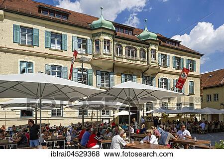 Guesthouse Müllerbräu, hotel, brewery, Lower Main Square, Pfaffenhofen, Hallertau, Upper Bavaria, Bavaria, Germany, Europe View Large Photo Image Stock Photo - Guesthouse Müllerbräu, hotel, brewery, Lower Main Square, Pfaffenhofen, Hallertau, Upper Bavaria, Bavaria, Germany, Europe. Fotosearch