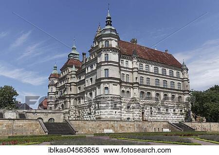 Güstrow Castle, Güstrow, Mecklenburg-Western Pomerania, Germany, Europe View Large Photo Image Stock Photography - Güstrow Castle, Güstrow, Mecklenburg-Western Pomerania, Germany, Europe. Fotosearch