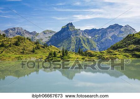Hahnen-2606m, Trüebsee, Obwalden, Switzerland, Europe View Large Photo Image Stock Image - Hahnen-2606m, Trüebsee, Obwalden, Switzerland, Europe. Fotosearch
