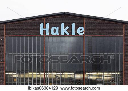 Hakle lettering on a factory hall, company in the paper industry, Düsseldorf, North Rhine-Westphalia, Germany, Europe View Large Photo Image Stock Photo - Hakle lettering on a factory hall, company in the paper industry, Düsseldorf, North Rhine-Westphalia, Germany, Europe. Fotosearch