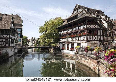 Half-timbered houses in historic old town, tanners quarter, Le Petite France, Strasbourg, Alsace, France, Europe View Large Photo Image Stock Image - Half-timbered houses in historic old town, tanners quarter, Le Petite France, Strasbourg, Alsace, France, Europe. Fotosearch