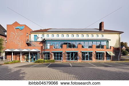 Stock Photograph - Hamme-Forum, Cultural and Event Centre, Ritterhude, Lower Saxony, Germany, Europe. Fotosearch