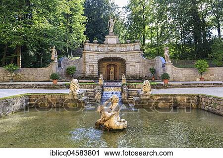 Hellbrunn fountains, Hellbrunn Palace, Salzburg, Austria, Europe View Large Photo Image Stock Image - Hellbrunn fountains, Hellbrunn Palace, Salzburg, Austria, Europe. Fotosearch