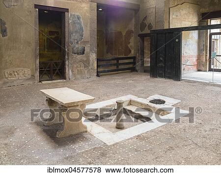 Herculaneum, Casa del Tramezzo di Legno, excavation site, Gulf of Naples, Campania, Italy, Europe View Large Photo Image Stock Photo - Herculaneum, Casa del Tramezzo di Legno, excavation site, Gulf of Naples, Campania, Italy, Europe. Fotosearch