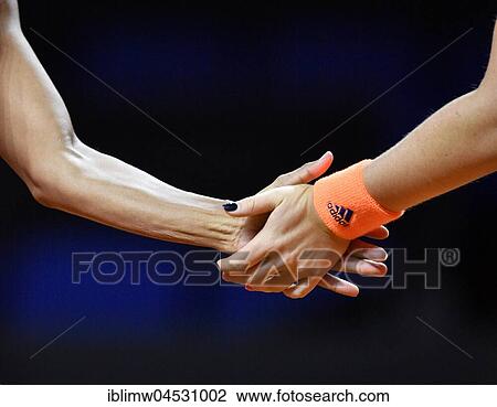 High five at double-tennis, Teamwork, Porsche-Arena, Stuttgart, Baden-Württemberg, Germany, Europe View Large Photo Image Stock Image - High five at double-tennis, Teamwork, Porsche-Arena, Stuttgart, Baden-Württemberg, Germany, Europe. Fotosearch