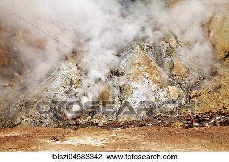 High temperature area with steaming hot springs, solfatars and fumaroles, Hveradalir, Kerlingarfjöll, highlands, Island View Large Photo Image Stock Image - High temperature area with steaming hot springs, solfatars and fumaroles, Hveradalir, Kerlingarfjöll, highlands, Island. Fotosearch
