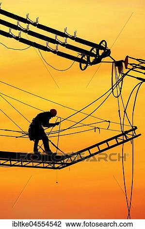 High-voltage engineer at work, Baden-Württemberg, Germany, Europe View Large Photo Image Stock Image - High-voltage engineer at work, Baden-Württemberg, Germany, Europe. Fotosearch