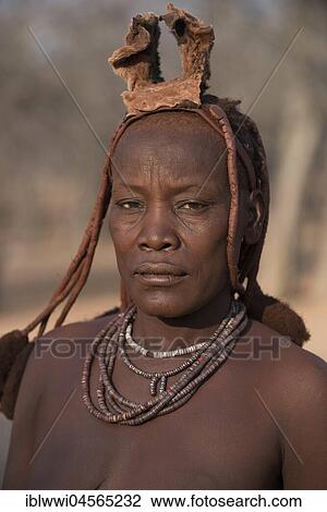Himba Woman, Portrait, Kaokoveld, Kunene, Namibia, Africa View Large Photo Image Stock Image - Himba Woman, Portrait, Kaokoveld, Kunene, Namibia, Africa. Fotosearch