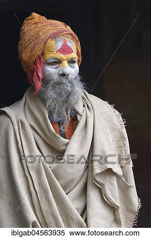Hinduist Sadhu, Holy Man, Pashupatinath Temple, Kathmandu, Nepal, Asia View Large Photo Image Stock Photography - Hinduist Sadhu, Holy Man, Pashupatinath Temple, Kathmandu, Nepal, Asia. Fotosearch
