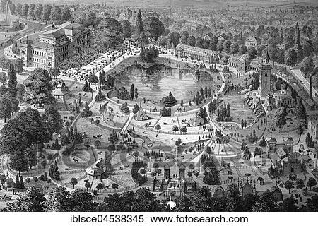 Historical illustration, Frankfurt Zoological Garden, Frankfurt Zoo, Germany, 1880, Europe View Large Photo Image Stock Photography - Historical illustration, Frankfurt Zoological Garden, Frankfurt Zoo, Germany, 1880, Europe. Fotosearch