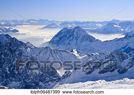 Hohe Munde, 2661 m, view Zugspitze, Bavaria, Germany, Europe View Large Photo Image Stock Photo - Hohe Munde, 2661 m, view Zugspitze, Bavaria, Germany, Europe. Fotosearch