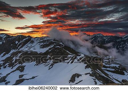 Hohe Tauern at sunrise, Austria, Europe View Large Photo Image Stock Image - Hohe Tauern at sunrise, Austria, Europe. Fotosearch