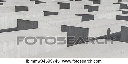 Stock Photography - Holocaust Memorial, Memorial to the Murdered Jews of Europe, Berlin, Germany, Europe. Fotosearch