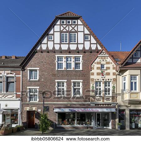 Honigkuchenhaus, former bakery Rieke, Obernstraße, Achim near Bremen, Lower Saxony, Germany, Europe View Large Photo Image Picture - Honigkuchenhaus, former bakery Rieke, Obernstraße, Achim near Bremen, Lower Saxony, Germany, Europe. Fotosearch