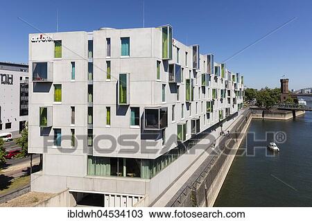 Hotel Art'otel and Malakoff tower on the Rhine, Cologne, North Rhine-Westphalia, Germany, Europe View Large Photo Image Stock Image - Hotel Art'otel and Malakoff tower on the Rhine, Cologne, North Rhine-Westphalia, Germany, Europe. Fotosearch