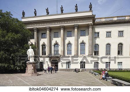 Picture - Humboldt University, Berlin, Germany, Europe. Fotosearch