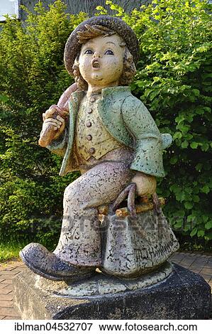 Hummel figurine at the main entrance of the porcelain factory Goebel, Rödental, Coburg District, Upper Franconia, Franconia, Bavaria, Germany, Europe View Large Photo Image Stock Photo - Hummel figurine at the main entrance of the porcelain factory Goebel, Rödental, Coburg District, Upper Franconia, Franconia, Bavaria, Germany, Europe. Fotosearch