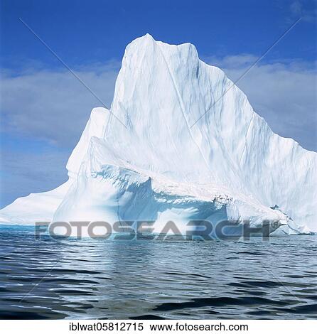 Stock Photography - Iceberg off East Greenland, Polar Regions. Fotosearch