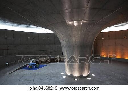 Stock Image - Information Centre Volcano Capelinhos, Centro de Interpretacao do Vulcao, Island of Faial, Azores, Portugal, Europe. Fotosearch