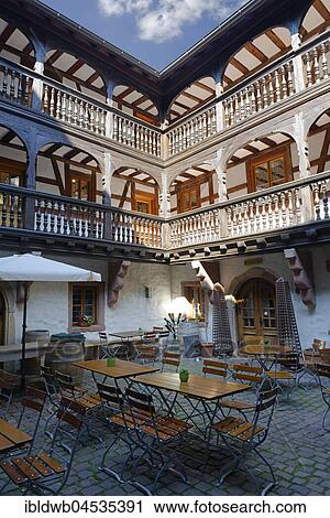 Inner courtyard Loebsches Haus, Landau, Palatinate, Rhineland-Palatinate, Germany, Europe View Large Photo Image Stock Image - Inner courtyard Loebsches Haus, Landau, Palatinate, Rhineland-Palatinate, Germany, Europe. Fotosearch