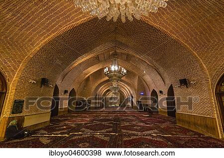 Inside the Jameh Mosque, Tabriz, Iran, Asia View Large Photo Image Stock Photo - Inside the Jameh Mosque, Tabriz, Iran, Asia. Fotosearch