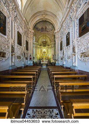 Interior, church of San Giuseppe, historic centre, Taormina, Sicily, Italy, Europe View Large Photo Image Stock Image - Interior, church of San Giuseppe, historic centre, Taormina, Sicily, Italy, Europe. Fotosearch