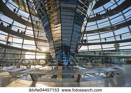 Interior of Reichstag dome with visitors, Reichstag building, Bundestag, Berlin, Germany, Europe View Large Photo Image Stock Image - Interior of Reichstag dome with visitors, Reichstag building, Bundestag, Berlin, Germany, Europe. Fotosearch