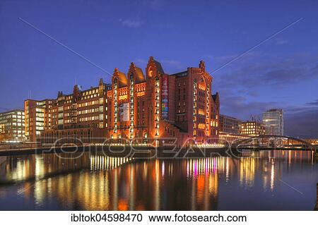 International Maritime Museum Hamburg in the former Kaispeicher I at dusk, Speicherstadt, Hafencity, Hamburg, Germany, Europe View Large Photo Image Stock Image - International Maritime Museum Hamburg in the former Kaispeicher I at dusk, Speicherstadt, Hafencity, Hamburg, Germany, Europe. Fotosearch