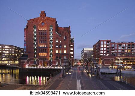 International Maritime Museum Hamburg in the former Kaispeicher I at dusk, Speicherstadt, Hafencity, Hamburg, Germany, Europe View Large Photo Image Stock Image - International Maritime Museum Hamburg in the former Kaispeicher I at dusk, Speicherstadt, Hafencity, Hamburg, Germany, Europe. Fotosearch