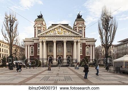 Ivan Vazov National Theater, Sofia, Bulgaria, Europe View Large Photo Image Stock Image - Ivan Vazov National Theater, Sofia, Bulgaria, Europe. Fotosearch