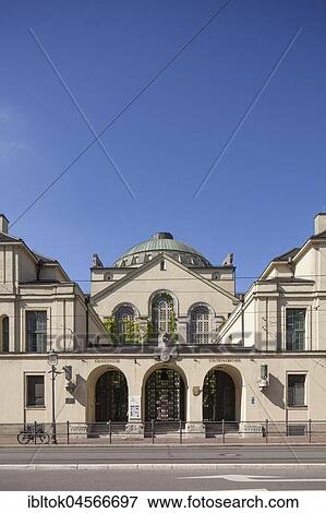 Jewish Synagogue, Augsburg, Swabia, Bavaria, Germany, Europe View Large Photo Image Stock Photo - Jewish Synagogue, Augsburg, Swabia, Bavaria, Germany, Europe. Fotosearch