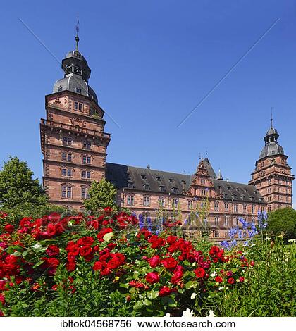 Johannisburg Castle, Renaissance castle, Aschaffenburg, Lower Franconia, Franconia, Bavaria, Germany, Europe View Large Photo Image Stock Photograph - Johannisburg Castle, Renaissance castle, Aschaffenburg, Lower Franconia, Franconia, Bavaria, Germany, Europe. Fotosearch