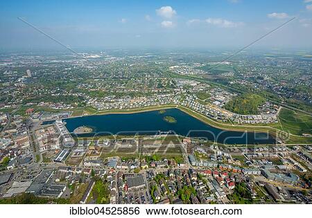 Lake Phoenix, Dortmund, Ruhr area, North Rhine-Westphalia, Germany, Europe View Large Photo Image Stock Photograph - Lake Phoenix, Dortmund, Ruhr area, North Rhine-Westphalia, Germany, Europe. Fotosearch