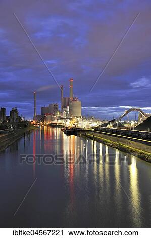 Large-scale power plant Mannheim, twilight, Mannheim, Baden-Württemberg, Germany, Europe View Large Photo Image Stock Image - Large-scale power plant Mannheim, twilight, Mannheim, Baden-Württemberg, Germany, Europe. Fotosearch