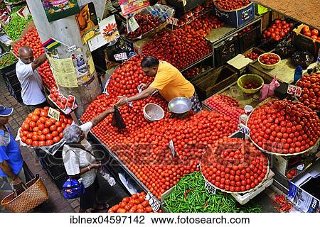 Large vegetable market, Port Louis, Mauritius, Africa View Large Photo Image Stock Image - Large vegetable market, Port Louis, Mauritius, Africa. Fotosearch