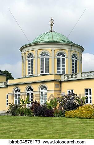 Stock Photo - Library pavilion, Herrenhausen, Hannover, Lower Saxony, Germany, Europe. Fotosearch