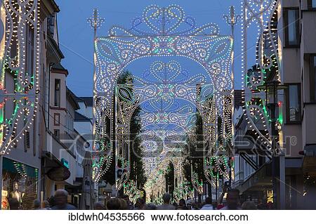 Light arcs in the pedestrian zone, Italian festivity Festa Italiana, Unna, Ruhr area, North Rhine-Westphalia, Germany, Europe View Large Photo Image Stock Photograph - Light arcs in the pedestrian zone, Italian festivity Festa Italiana, Unna, Ruhr area, North Rhine-Westphalia, Germany, Europe. Fotosearch