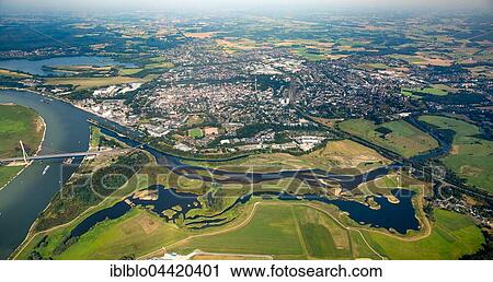 Lippe estuary flowing into Rhine, Lippe delta, Wesel, Ruhr district, Lower Rhine, North Rhine-Westphalia, Germany, Europe View Large Photo Image Stock Image - Lippe estuary flowing into Rhine, Lippe delta, Wesel, Ruhr district, Lower Rhine, North Rhine-Westphalia, Germany, Europe. Fotosearch