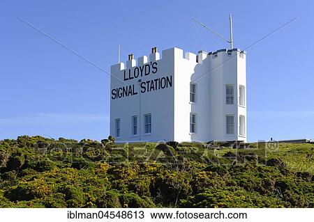 Lloyd's Signal Station, Lizard Peninsula, Cornwall, England, United Kingdom, Europe View Large Photo Image Stock Image - Lloyd's Signal Station, Lizard Peninsula, Cornwall, England, United Kingdom, Europe. Fotosearch