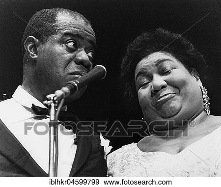 Louis Armstrong and singer, England, Great Britain View Large Photo Image Stock Photo - Louis Armstrong and singer, England, Great Britain. Fotosearch