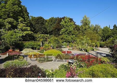 Lower garden, Botanical Garden Augsburg, Swabia, Bavaria, Germany, Europe View Large Photo Image Stock Image - Lower garden, Botanical Garden Augsburg, Swabia, Bavaria, Germany, Europe. Fotosearch