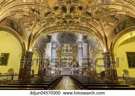 Main nave, Renaissance high altar, Monasterio de San Jerónimo, Granada, Andalusia, Spain, Europe View Large Photo Image Stock Image - Main nave, Renaissance high altar, Monasterio de San Jerónimo, Granada, Andalusia, Spain, Europe. Fotosearch