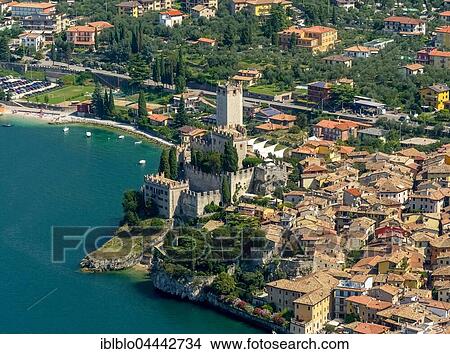 Malcesine Castle, Malcesine, Lake Garda, Veneto, Italy, Europe View Large Photo Image Picture - Malcesine Castle, Malcesine, Lake Garda, Veneto, Italy, Europe. Fotosearch